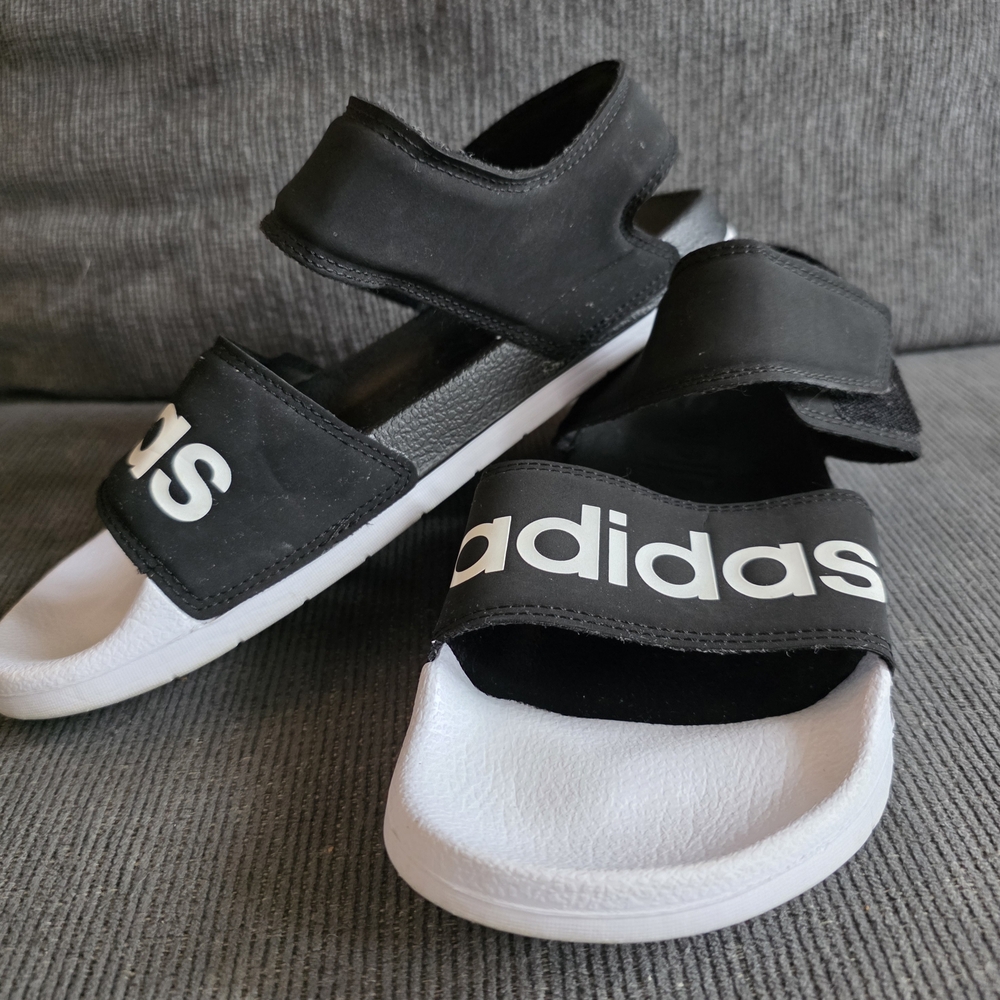 Adidas Black Slide Sandals